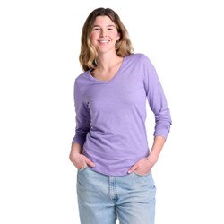 Toad&Co Marley II Long Sleeve Tee Women's in Pansy